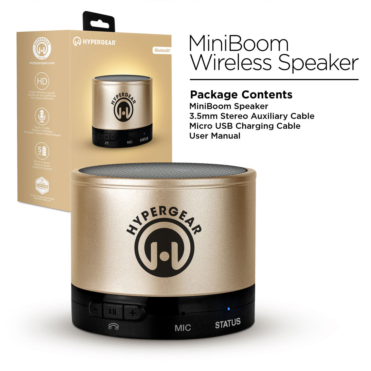MiniBoom Bluetooth Speaker