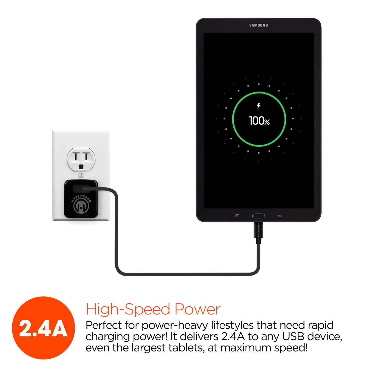 Rapid Wall Charger 2.4A