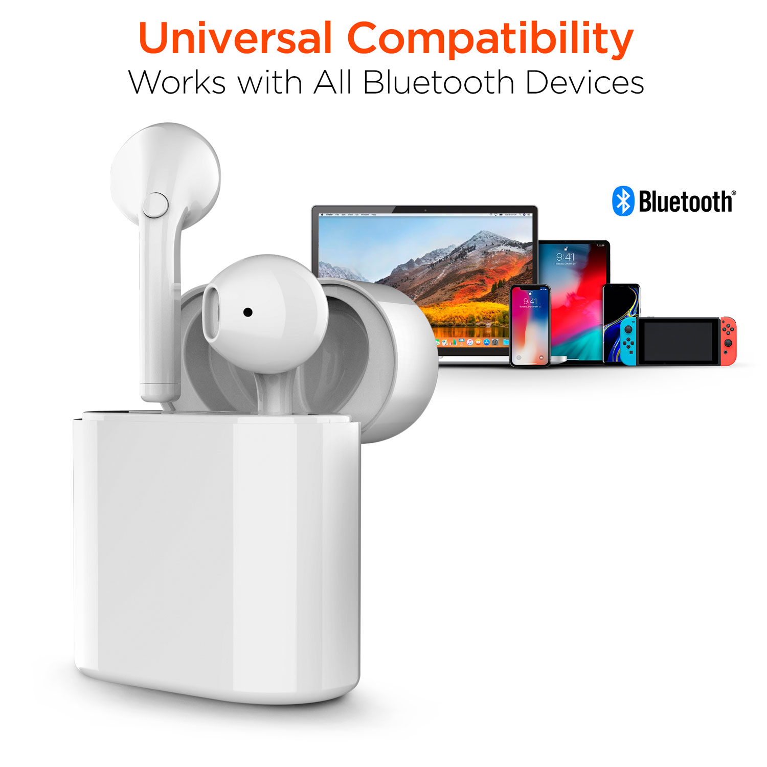 HyperGear True Wireless Earbuds Charging Case