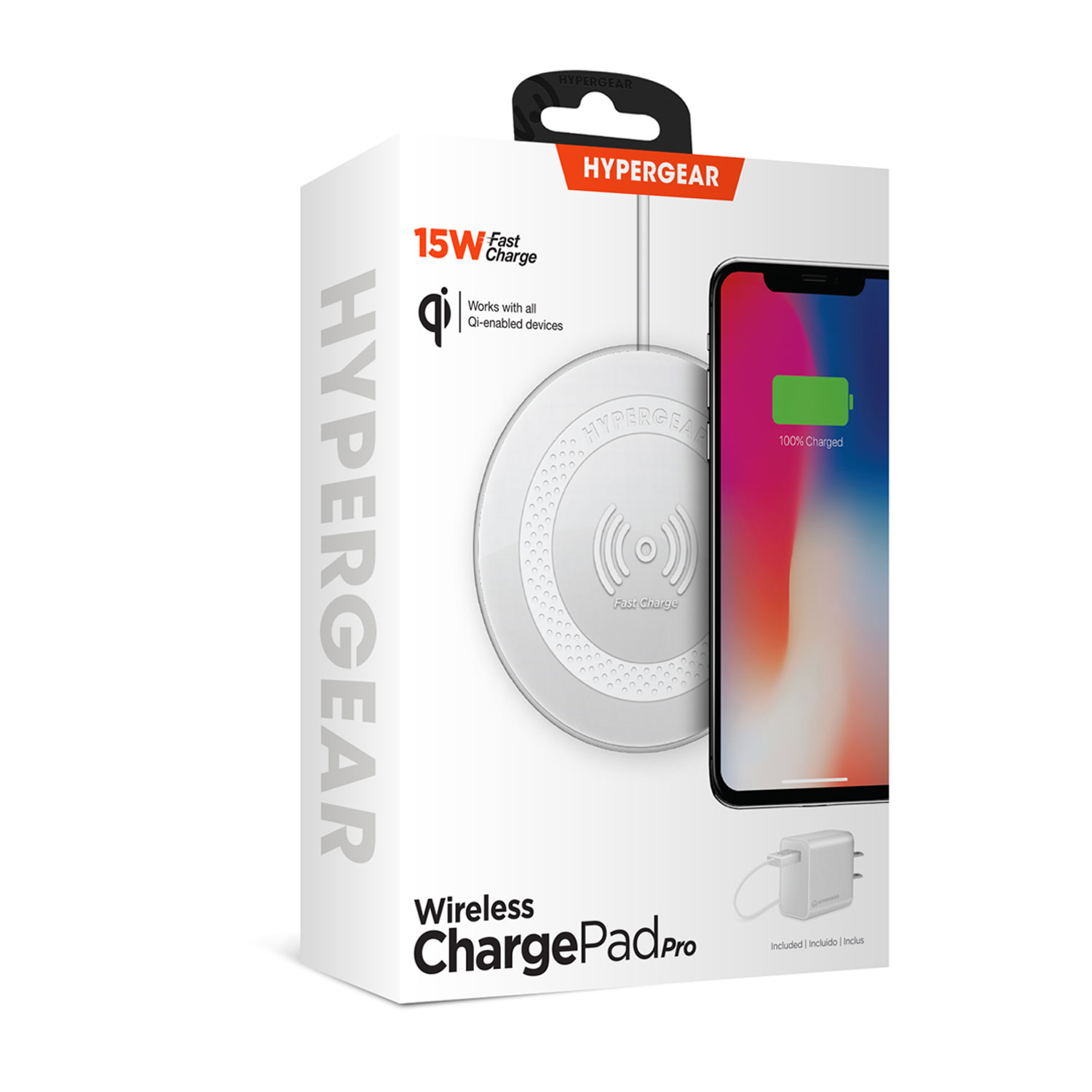 HyperGear Charge Pad Pro 15W Wireless Fast Charger
