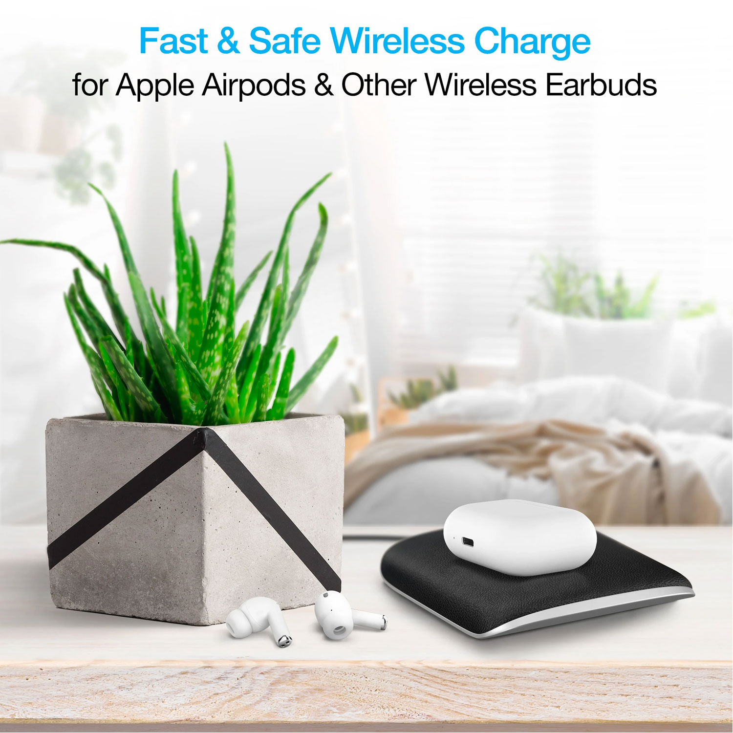 Fast Wireless Charger For iphone With Power Pad II