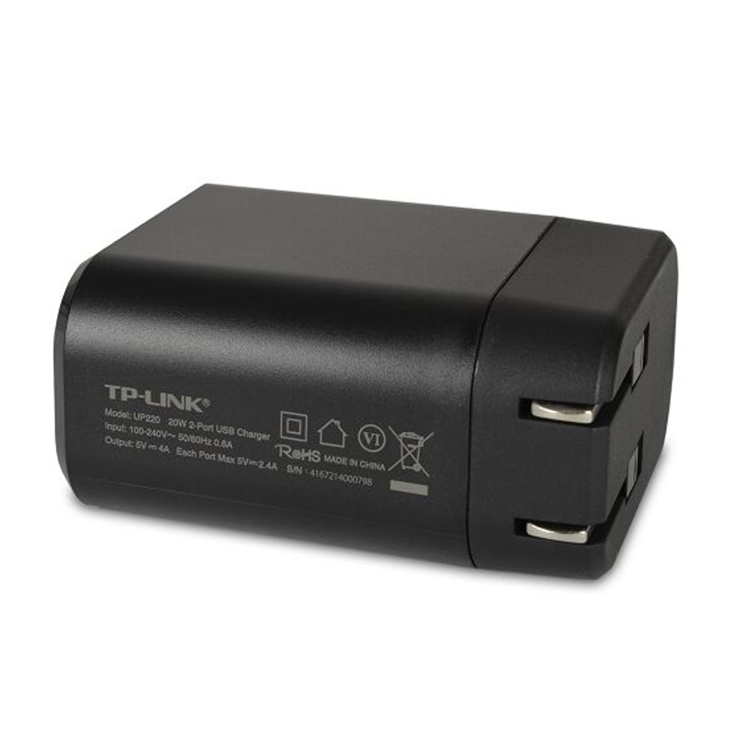 USB Charger 20W 2-Port - 2 Pack