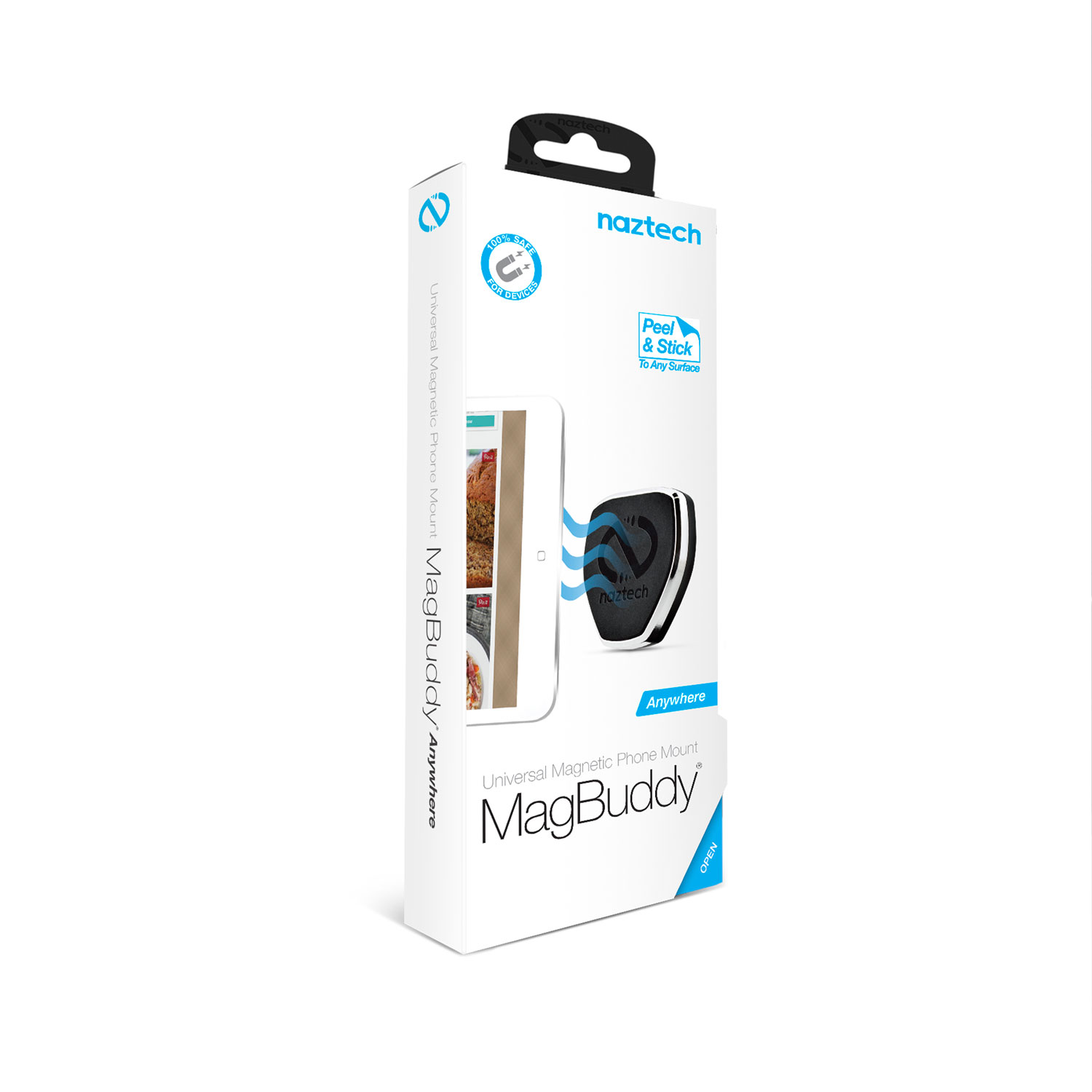 Naztech MagBuddy Universal Magnetic Anywhere Mount