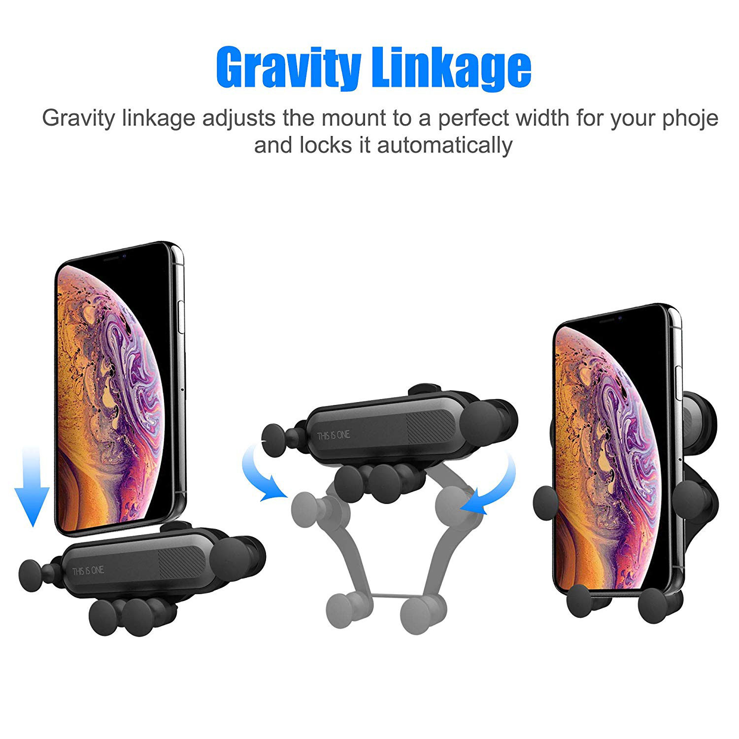 Gravity Universal Smartphone Vent Mount