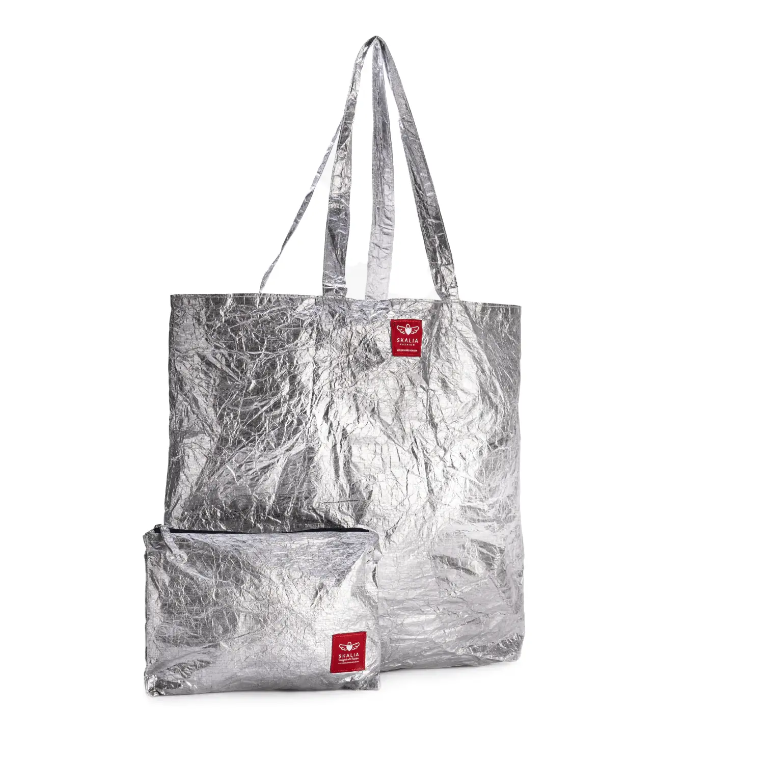 Emma Foldable Tote Bag W/Pouch TYVEK