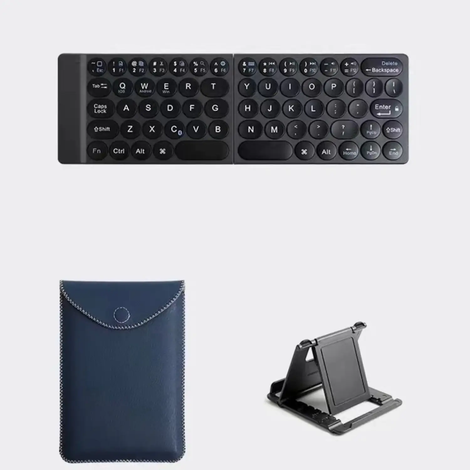 Foldable Bluetooth Keyboard Portable Mini Keypads