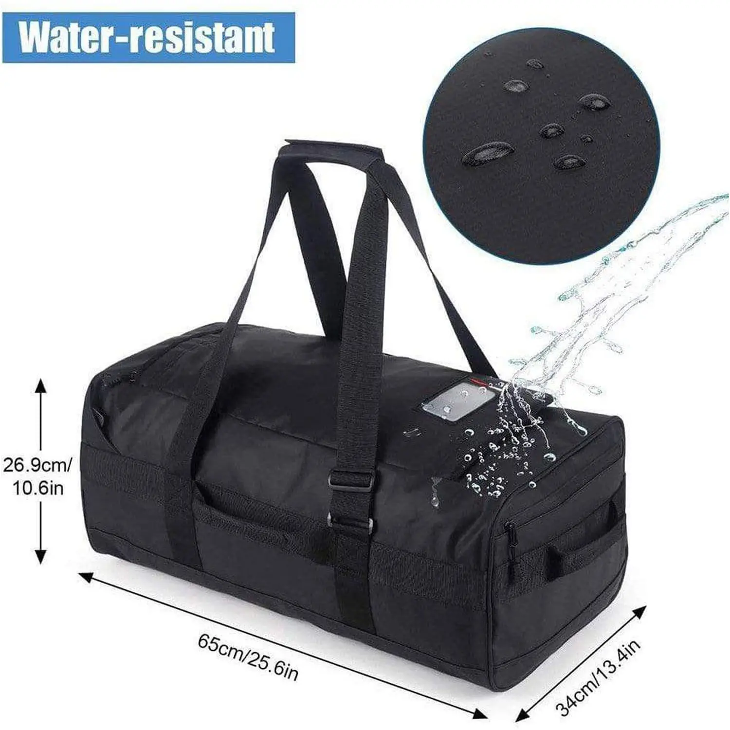 MIER Water Resistant Backpack Duffle Heavy Duty Convertible Duffle Bag