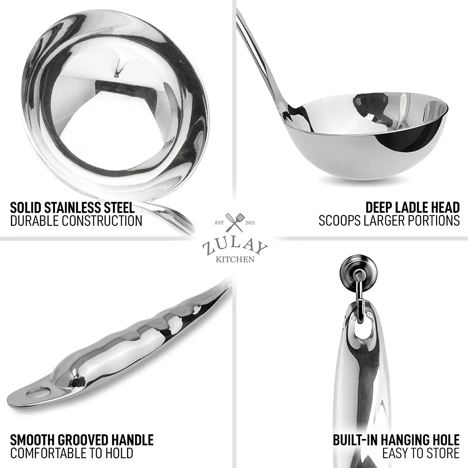 Stainless Steel Soup Ladle