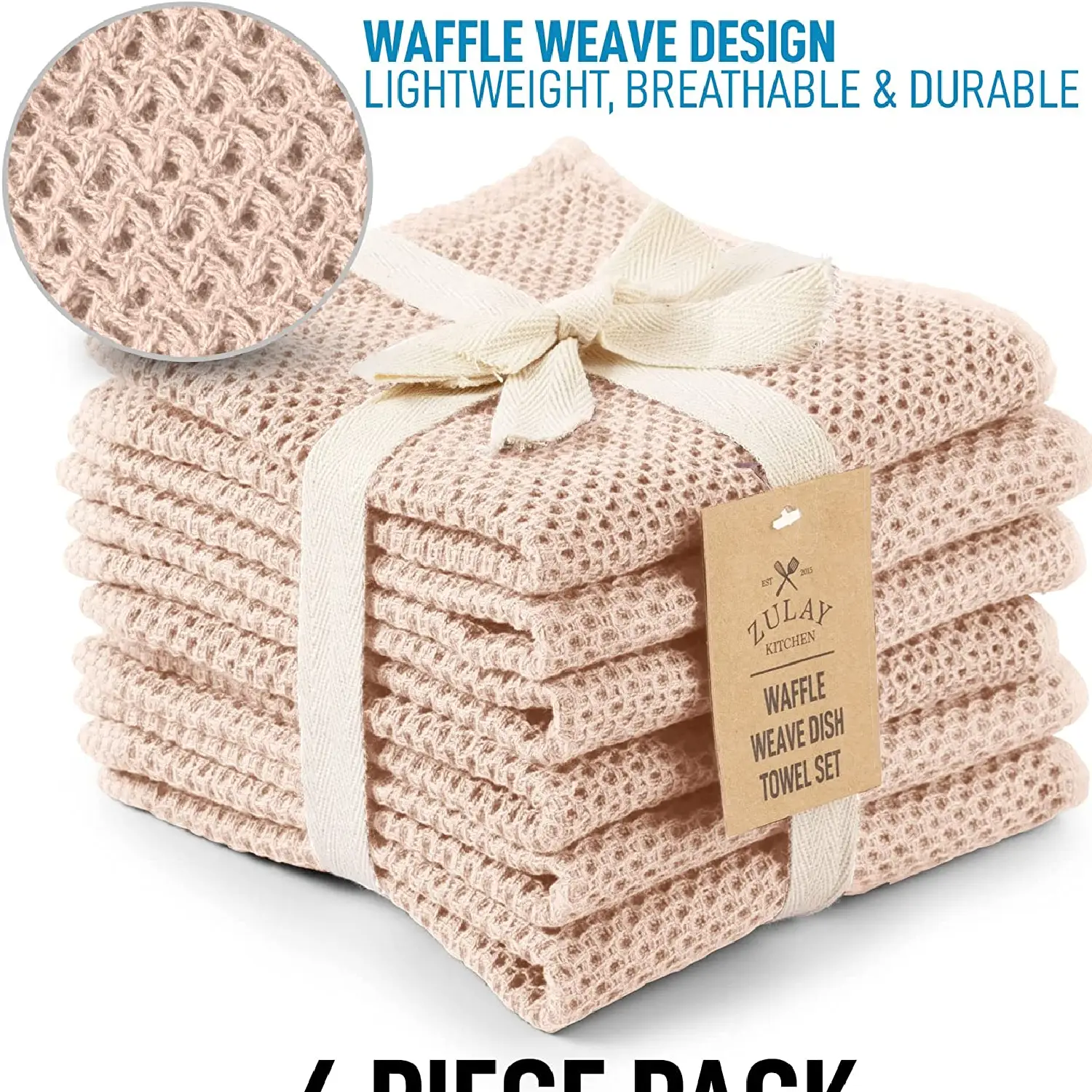 Waffle Weave Kitchen Towels