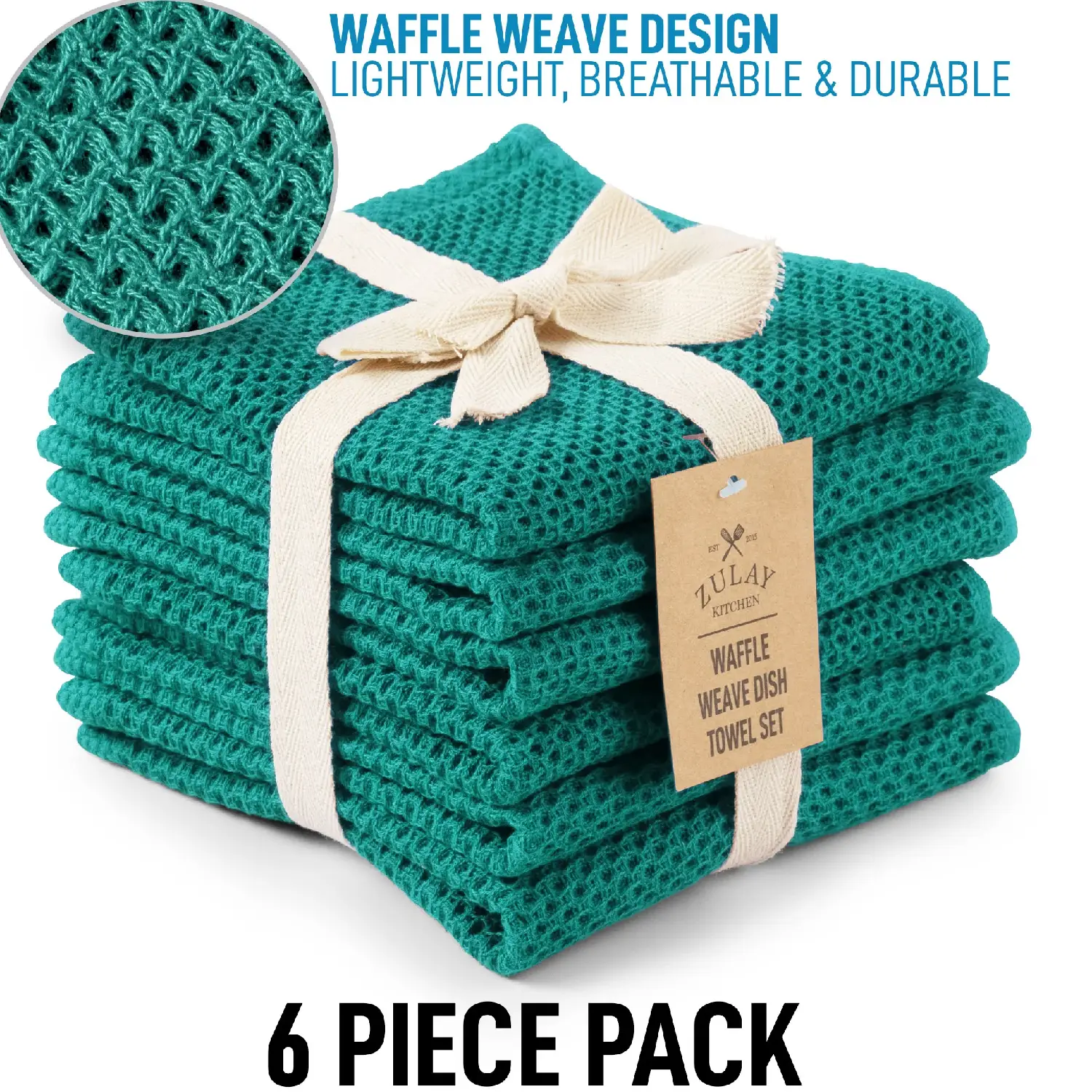 Waffle Weave Kitchen Towels