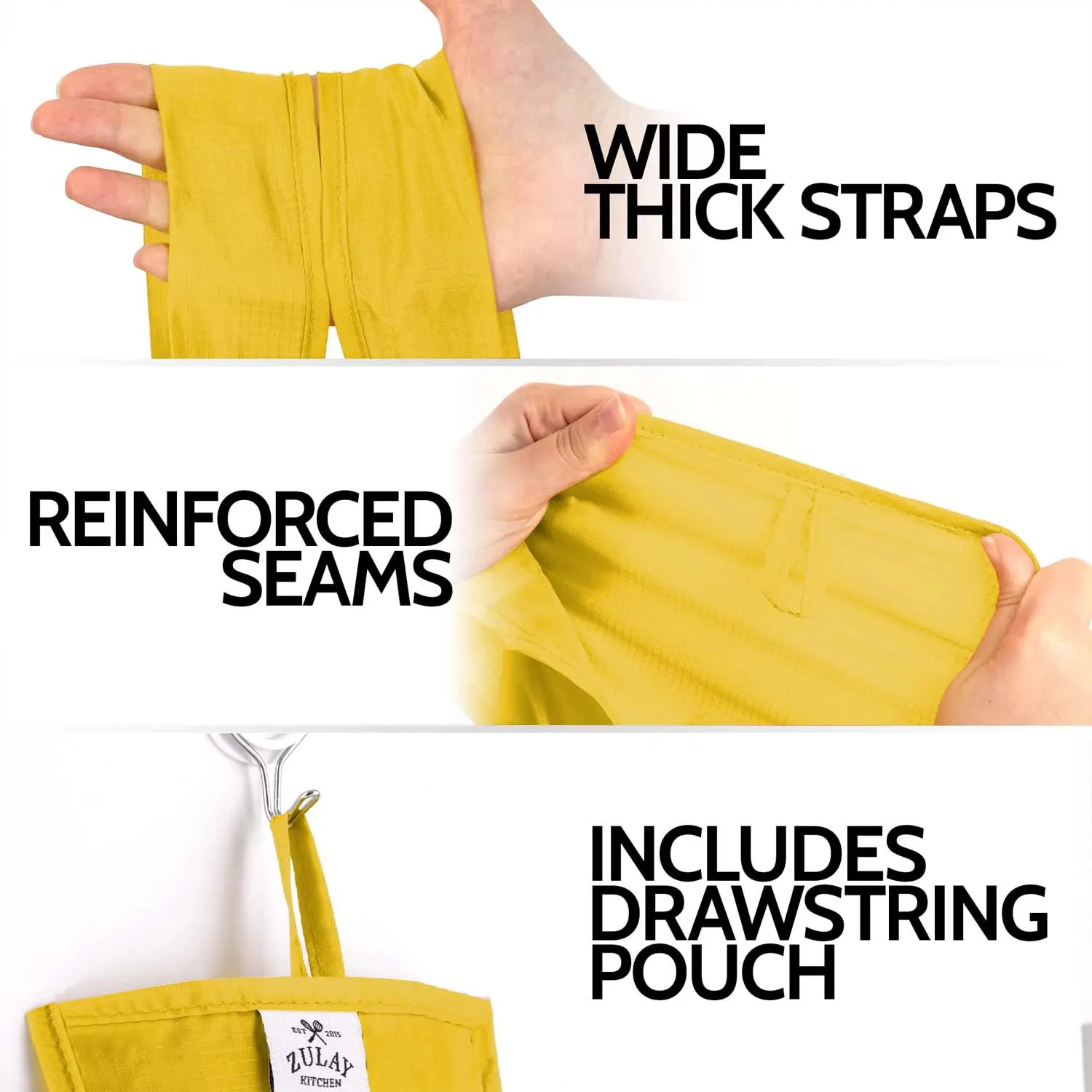 Reusable Grocery Bags - 5 Pack