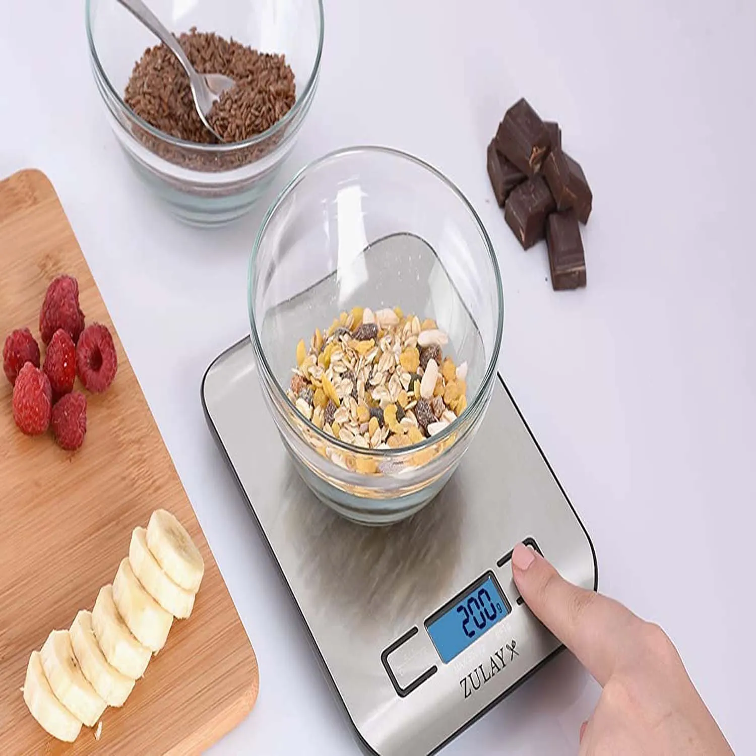 Precision Digital Food Scale Weight Grams And Oz, Lb, Kg, Ml