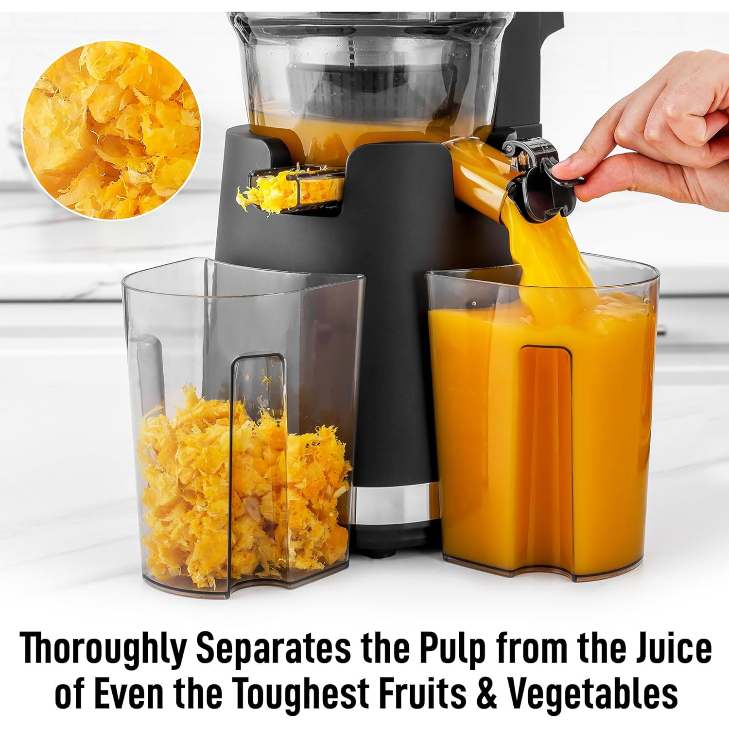 ZK Cold Press Masticating Juicer