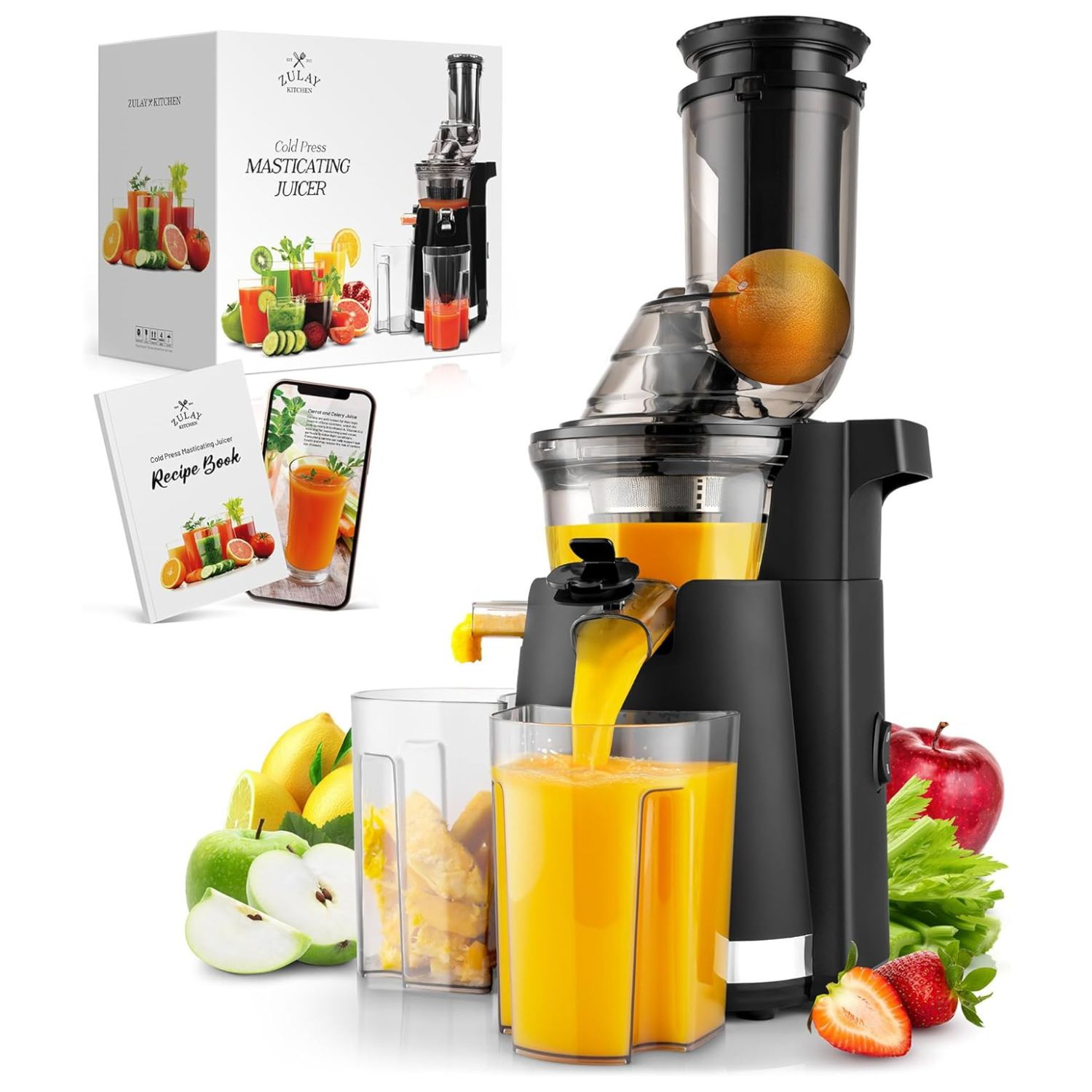 ZK Cold Press Masticating Juicer