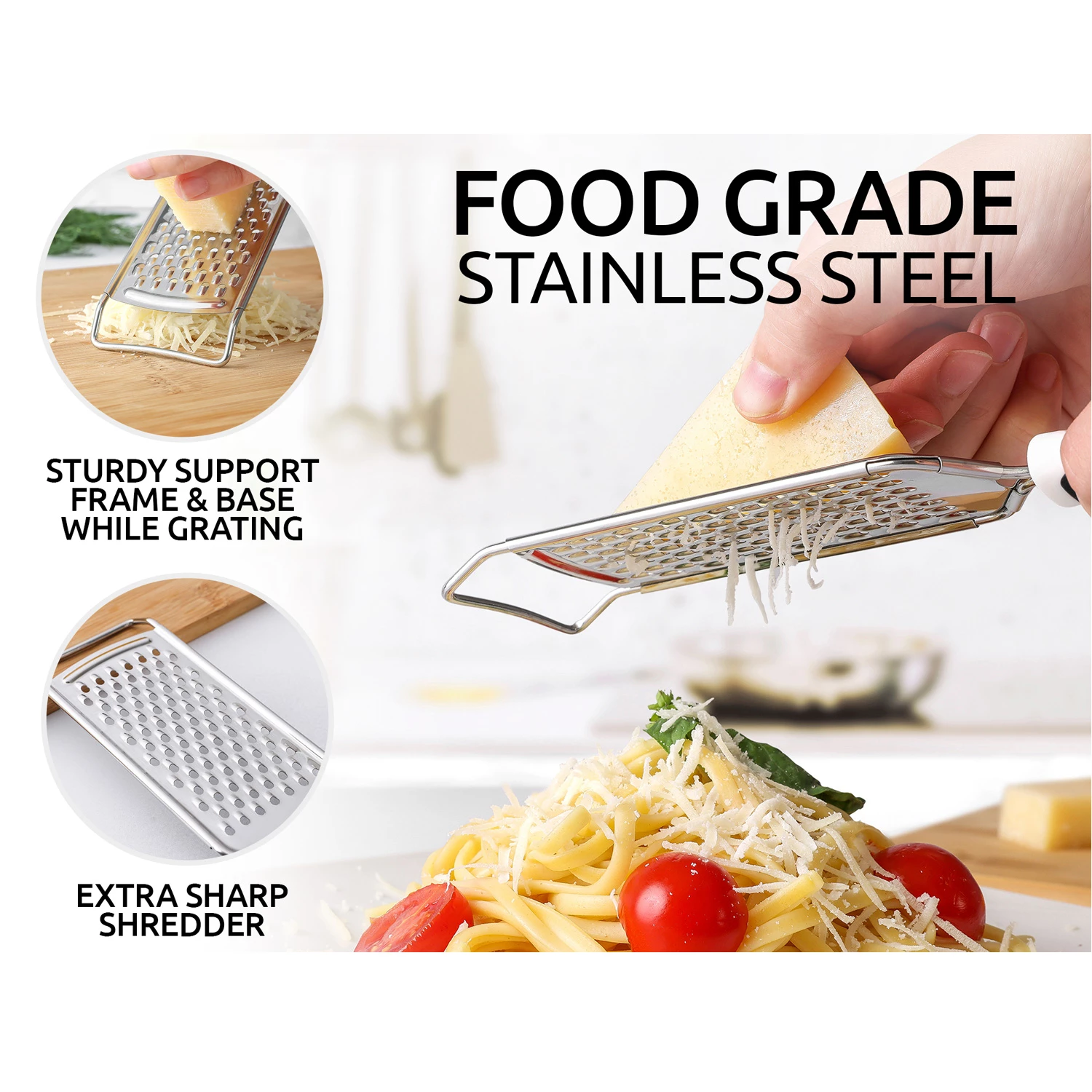 ZK Cheese Grater - 2 Pack 