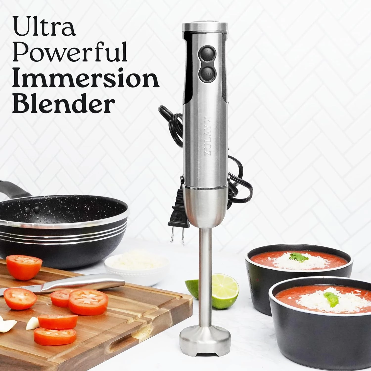 ZK Immersion Blender Set 4pc 