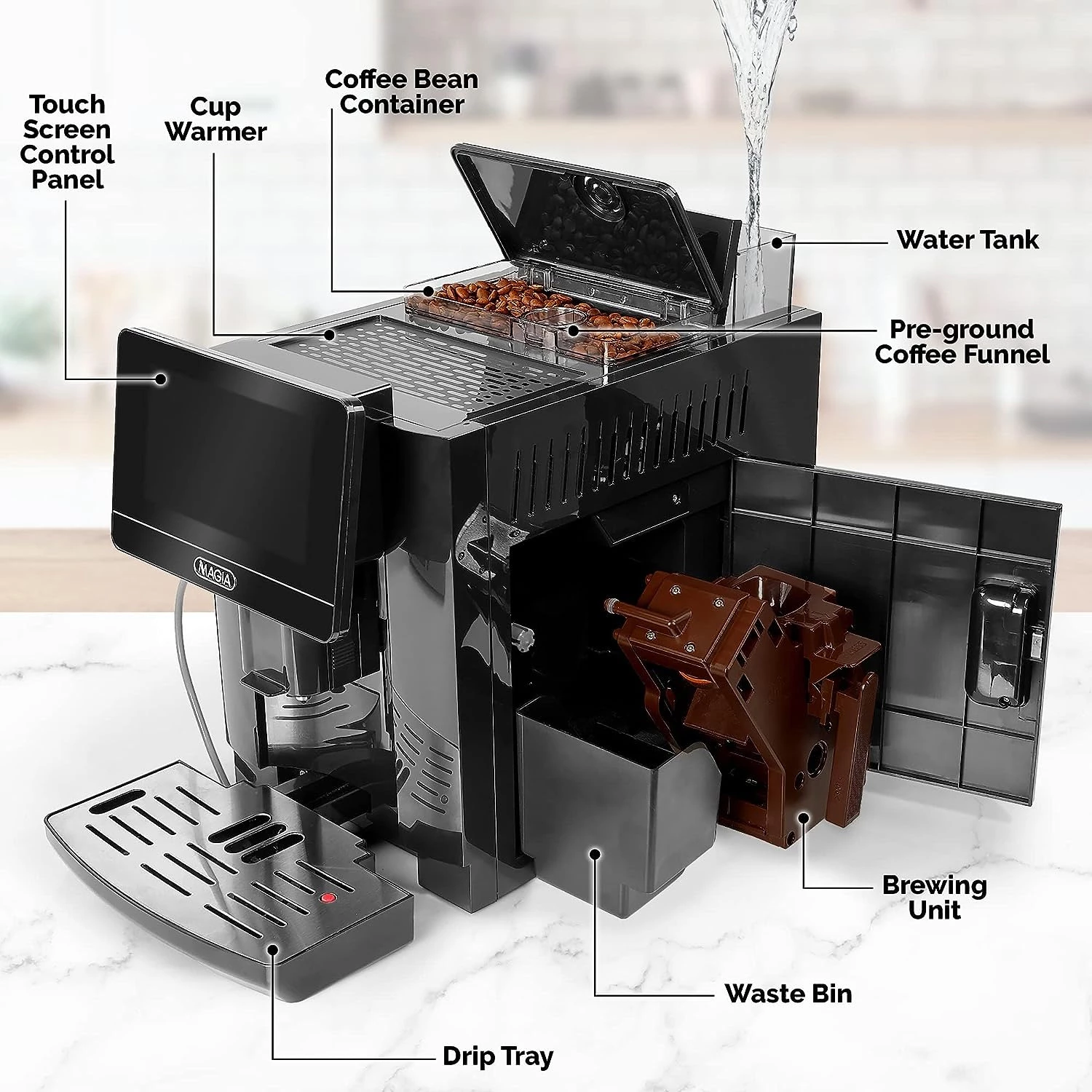 Zulay Coffee Espresso Machines - Refurbished