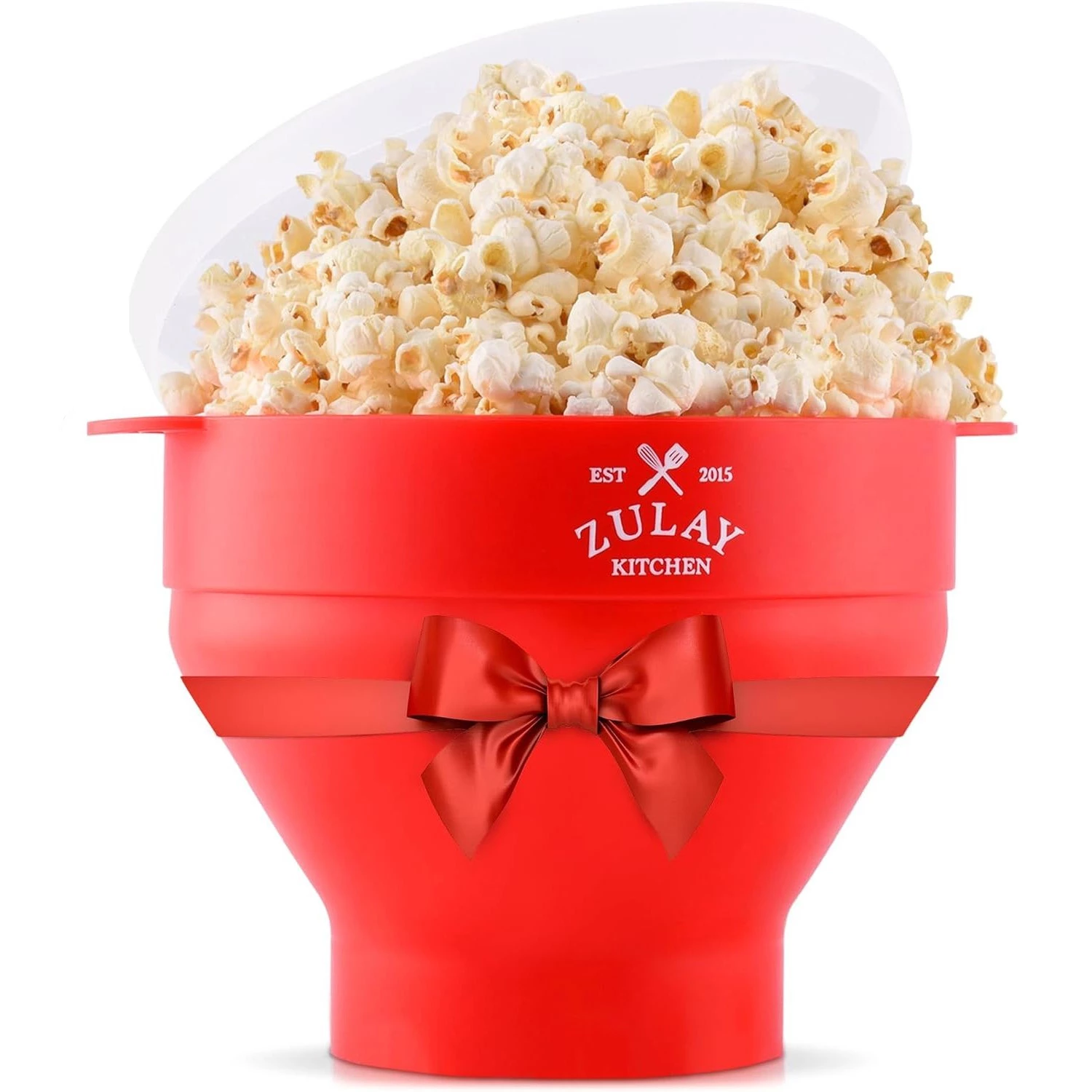 Retail - ZK Popcorn Popper - Silicone Red 