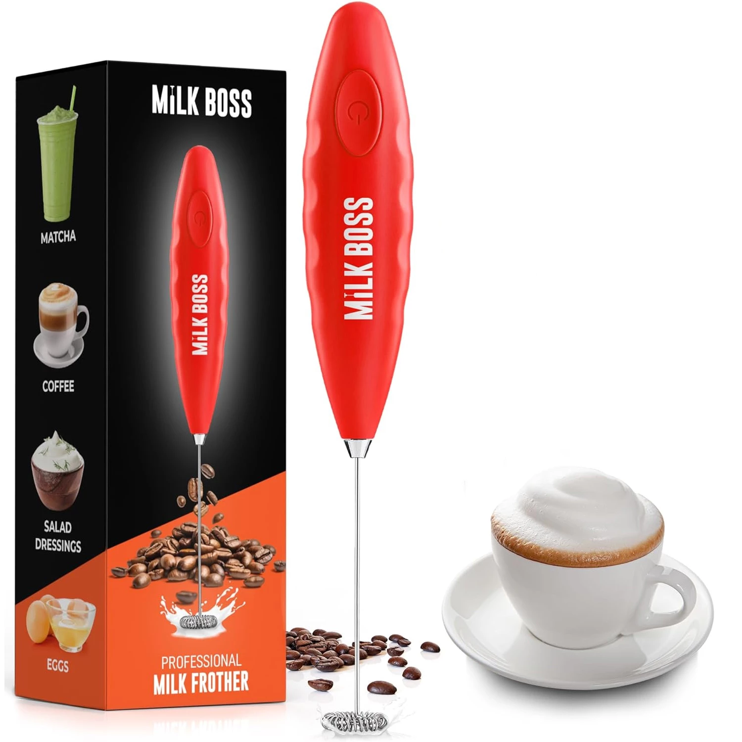 MB Milk Frother Double Grip No Stand w/o batteries 