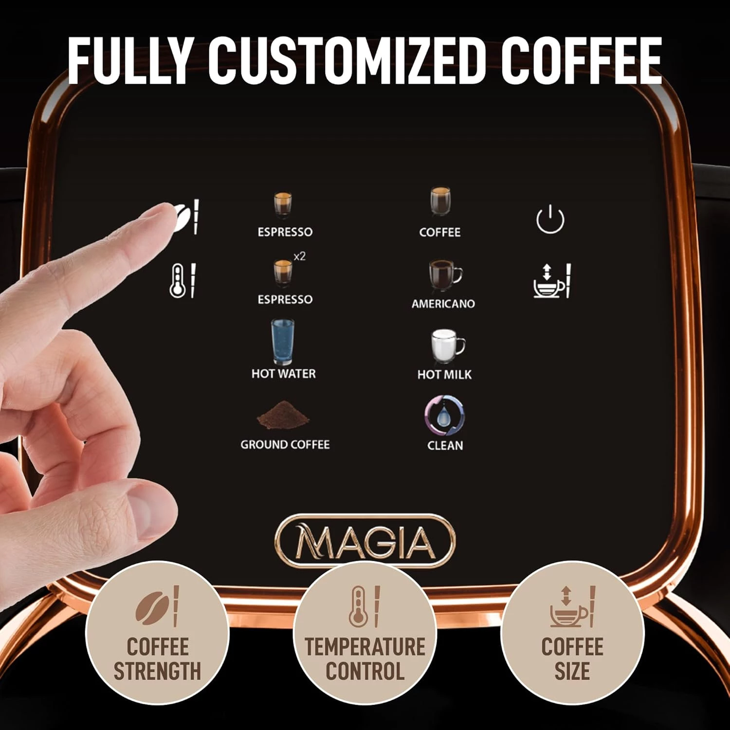 ZK Magia Automatic Coffee Machine - Clasica