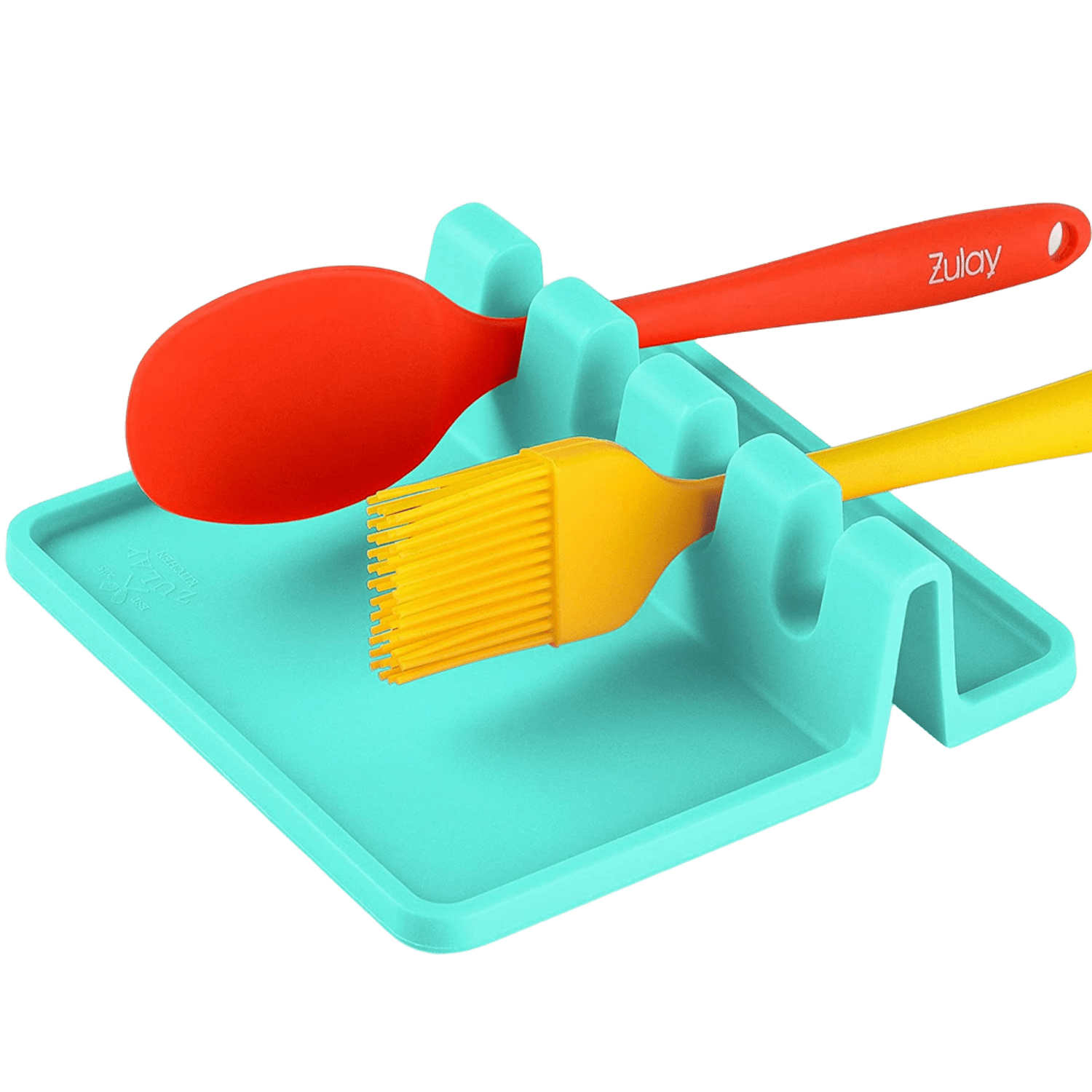 Silicone Utensil Rest with Drip Pad