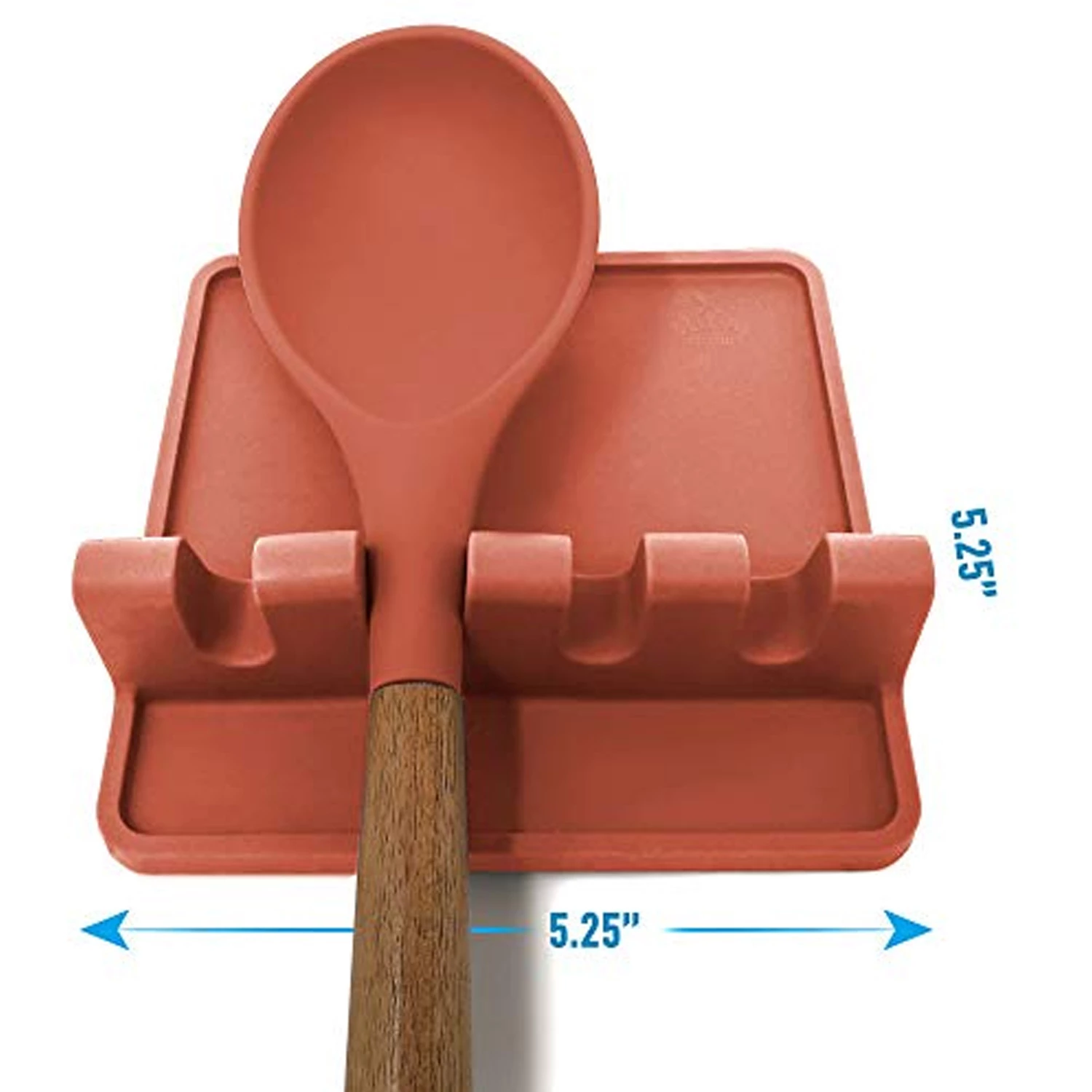 Silicone Utensil Rest with Drip Pad