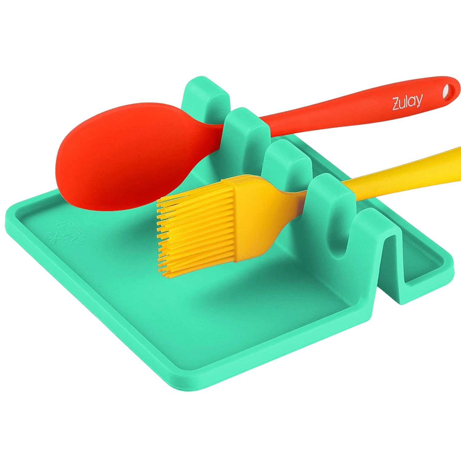 Silicone Utensil Rest with Drip Pad