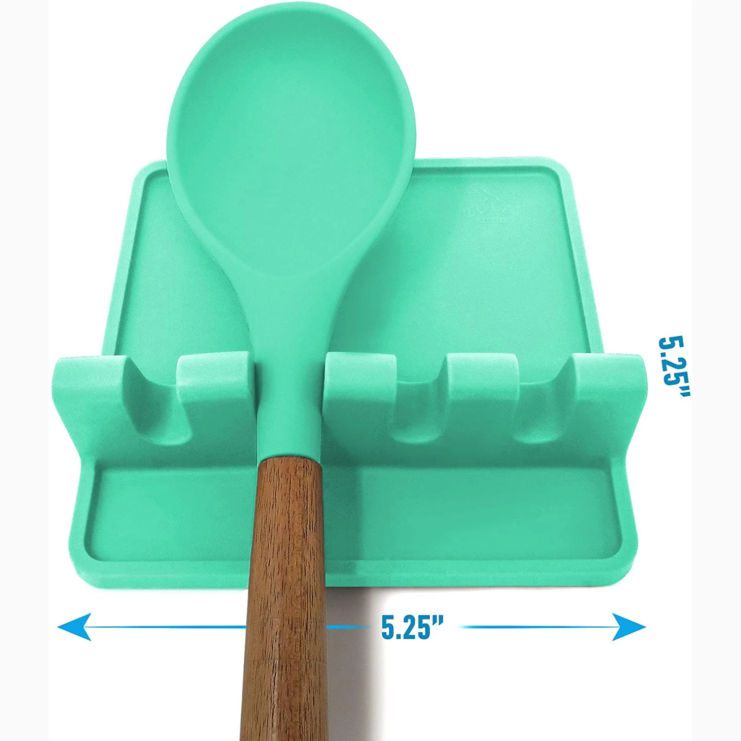 Silicone Utensil Rest with Drip Pad