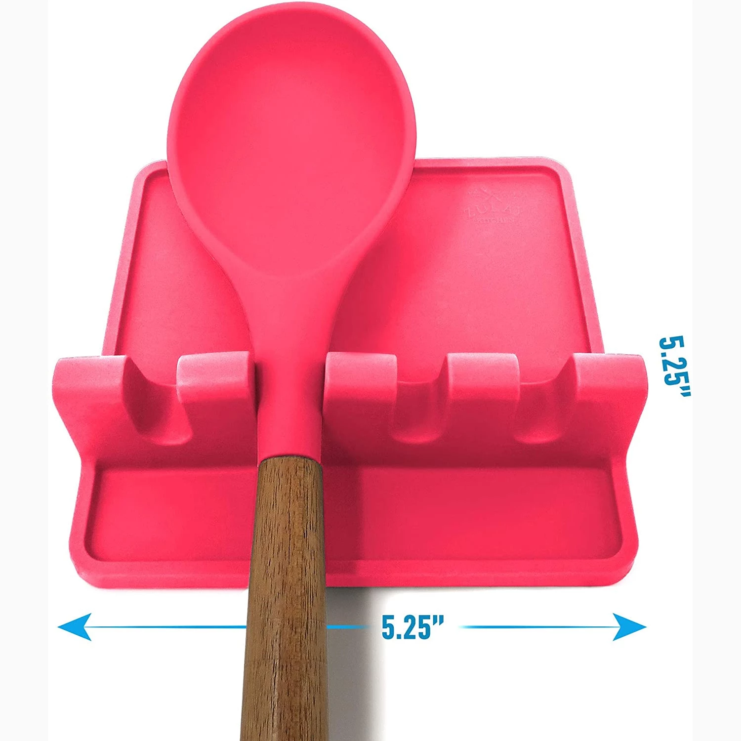 Silicone Utensil Rest with Drip Pad