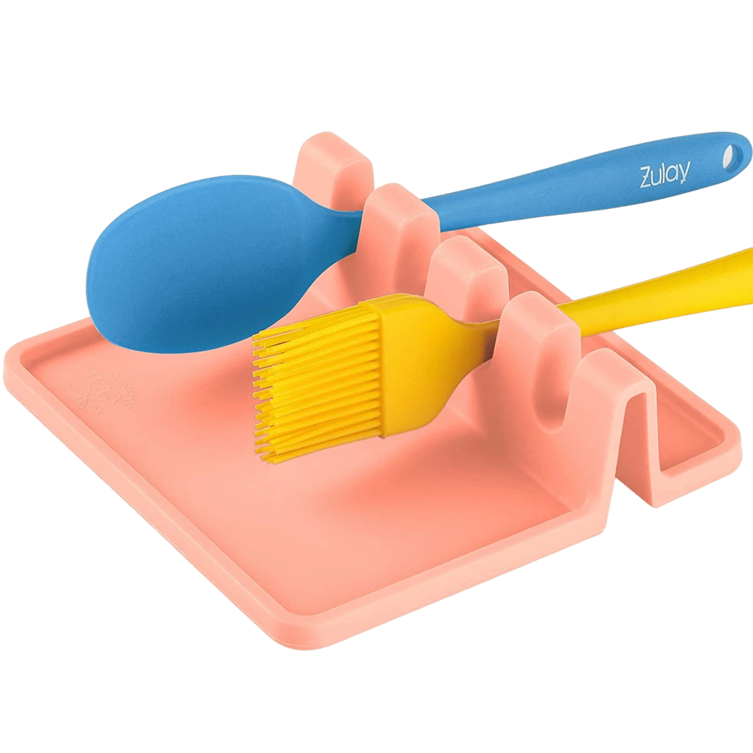 Silicone Utensil Rest with Drip Pad