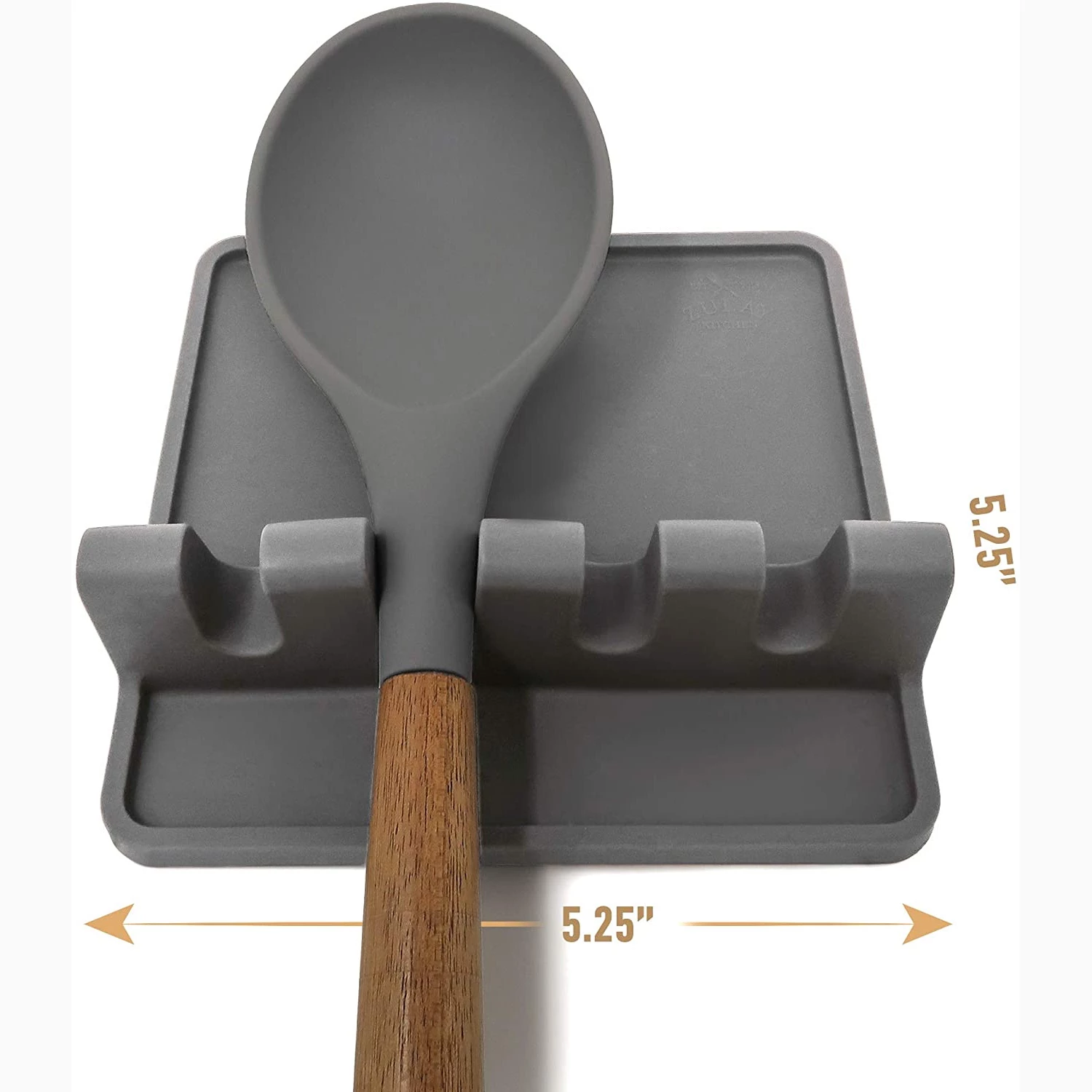 Silicone Utensil Rest with Drip Pad