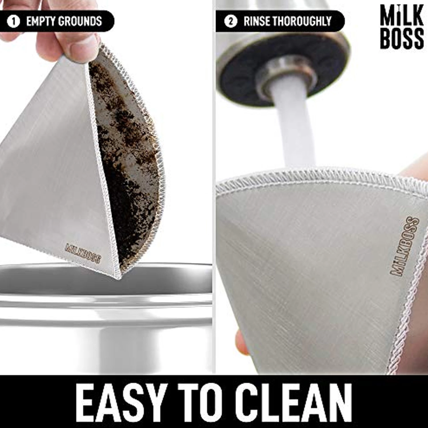 Milk Boss Reusable Coffee Filter - Filter #4