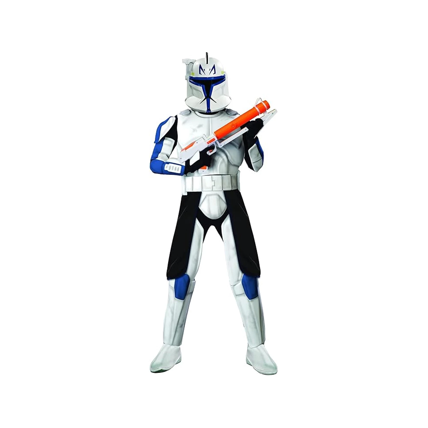 Rubie's Costumes Unisex Star Wars Animated Deluxe Clone Trooper Leader Rex Adult Costume