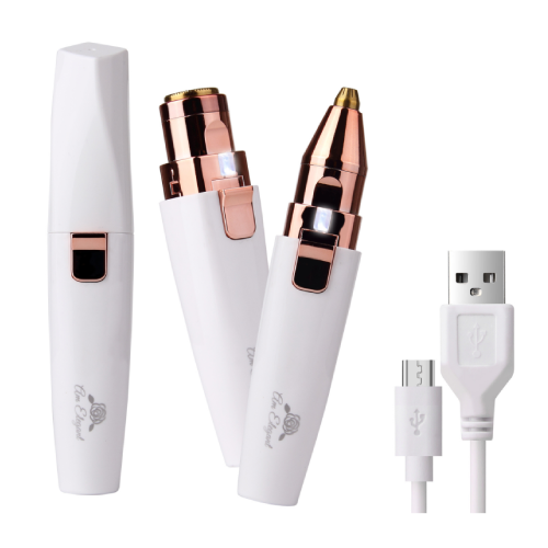 Portable Rechargeable Painless Hair Remover For Women - Eyebrow Trimmer