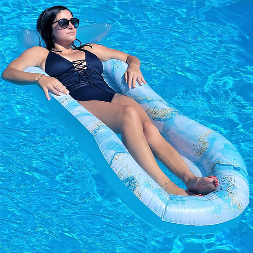 Heavy Duty Water Raft Inflatable Lounger