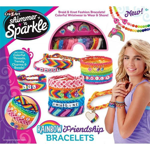 Shimmer N Sparkle Make Your Own Sparkle Over The Rainbow Friendship Bracelet Kit