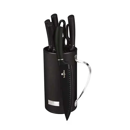 Berlinger Haus 7-Piece Knife Set with Mobile Stand Collection