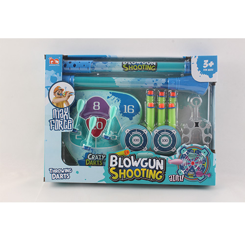 Blowgun Shooting Toy Set