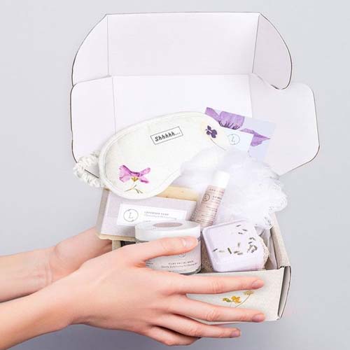 Lavender Skincare Appreciating Gift Box