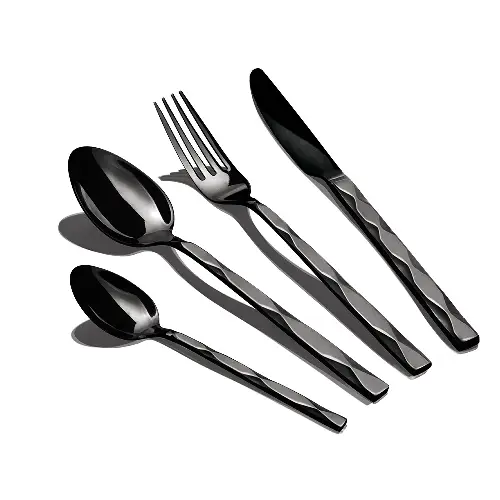 Berlinger Haus 24-Piece Stainless Steel Mirror Finish Cutlery Set Collection