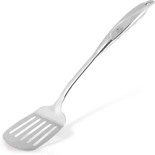 Slotted Turner Metal Spatula (14.8 Inch)