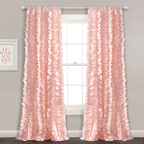 Belle Window Curtain Single 54x84 Lush Decor