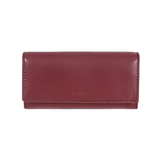 Roots Clutch Wallet W/Checkbook And Gussets