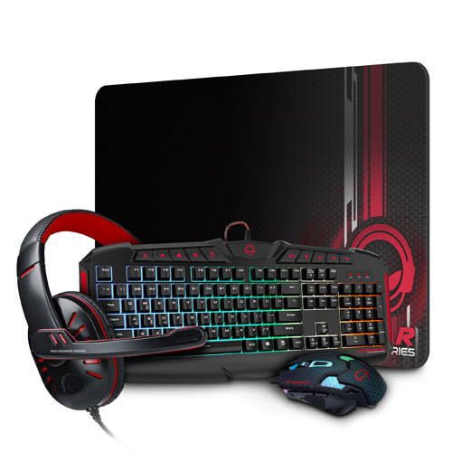 HyperGear 4-in-1 Gaming Kit 2021 Red Dragon
