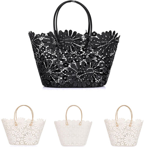 Riki And Romi Lace Tote