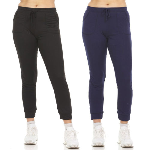 Women's 2 Pack Yummy Sweatpants Soft Material