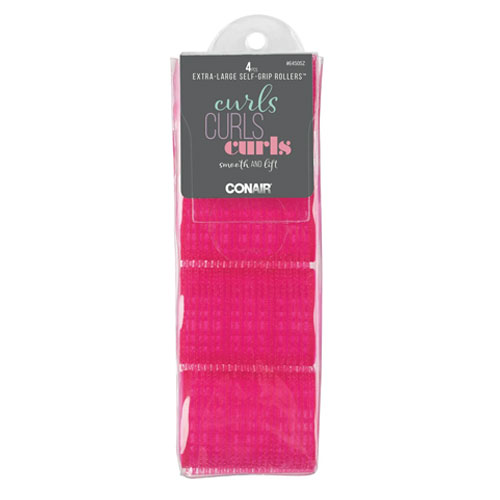 Rollers, Self Grip, Extra Large , 4 Count