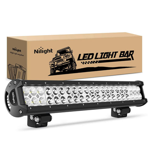 Nilight - 60005C-A 20Inch 126W Spot Flood Combo Led Light Bar