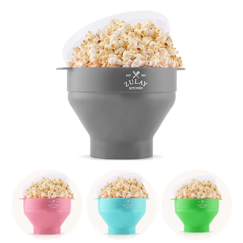 Zulay Kitchen Large Microwave Popcorn Maker 