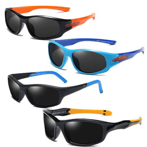 Duco Kids Boys Sports Polarized Sunglasses Youth Sunglasses For Boys And Girls Age 3-10